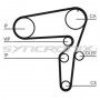 SY3101105 SYNCRONIX Комплект ременя ГРМ