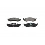 KBP-4016 KAVO PARTS Комплект гальмівних колодок дисковий гальм