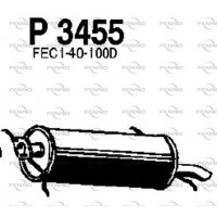 P3455 FENNO Глушник вихлопних газів кінцевий