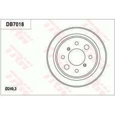 DB7018 TRW Гальмівний барабан