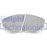 LP1806 DELPHI Комплект гальмівних колодок дисковий гальм