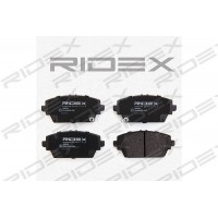 402B0135 RIDEX Комплект гальмівних колодок дисковий гальм