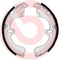 S 83 506 BREMBO Комплект гальмівних колодок