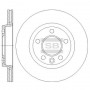 SD5702 Hi-Q Гальмівний диск