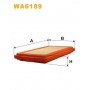 WA6189 WIX FILTERS Повітряний фільтр