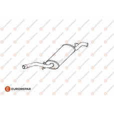E12843H EUROREPAR Глушник вихлопних газів кінцевий