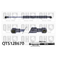 QTS128670 QUINTON HAZELL Газова пружина кришка багажника