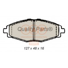 704-20062G IAP QUALITY PARTS Комплект гальмівних колодок дисковий гальм