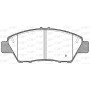 BPA1358.02 OPEN PARTS Комплект гальмівних колодок дисковий гальм