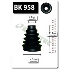 BK958 SHAFTEC Комплект пыльника, Привідний вал