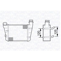 Интеркулер MAGNETI MARELLI 351319203410
