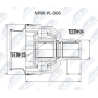 NPW-PL-006 NTY Шарнирный комплект, Привідний вал