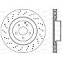 BDR2420.25 OPEN PARTS Гальмівний диск
