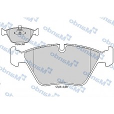 MBF015265 MANDO Комплект гальмівних колодок дисковий гальм