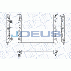 M-0230550 JDEUS Радіатор охолодження двигуна