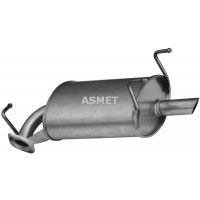 20.017 ASMET Глушник вихлопних газів кінцевий
