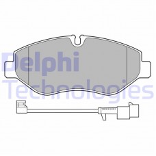 LP3621 DELPHI КомплеК т гальмівних колодок, дискове гальмо