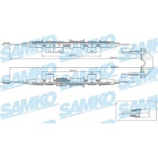 C0536B SAMKO Тросик, cтояночный тормоз