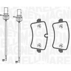363916060675 MAGNETI MARELLI Комплект гальмівних колодок дисковий гальм