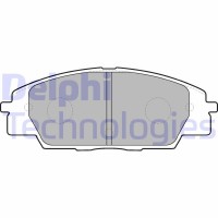 LP1559 DELPHI Комплект гальмівних колодок дисковий гальм