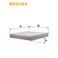 WP9164 WIX FILTERS Фільтр повітря у внутрішньому просторі
