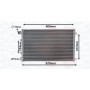 350203879000 MAGNETI MARELLI Конденсатор кондиціонера
