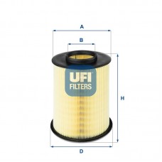 27.675.00 UFI Повітряний фільтр