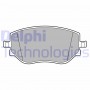 LP3644 DELPHI Комплект гальмівних колодок дисковий гальм