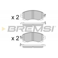 BP3821 BREMSI Комплект гальмівних колодок дисковий гальм