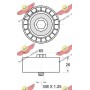 03.82040 AUTOKIT Паразитный / ведущий ролик, Поліклиновий ремінь
