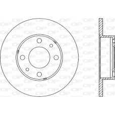 BDA1131.10 OPEN PARTS Гальмівний диск