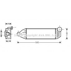 FD4308 PRASCO Интеркулер