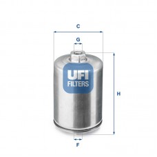 31.748.00 UFI Паливний фільтр