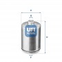 31.748.00 UFI Паливний фільтр
