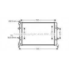 VN2359 AVA QUALITY COOLING Радіатор охолодження двигуна