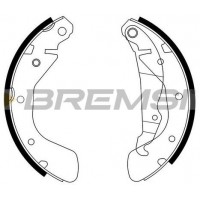 GF0354 BREMSI Комплект гальмівних колодок