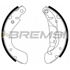 GF0354 BREMSI Комплект гальмівних колодок
