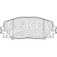 KBP2123 KEY PARTS Комплект гальмівних колодок дисковий гальм