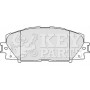KBP2123 KEY PARTS Комплект гальмівних колодок дисковий гальм