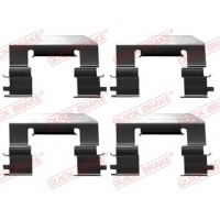 109-0023 QUICK BRAKE Комплектуючі колодки дискового гальма