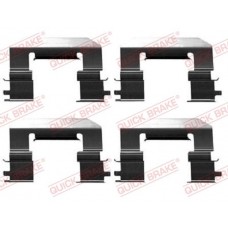 109-0023 QUICK BRAKE Комплектуючі колодки дискового гальма