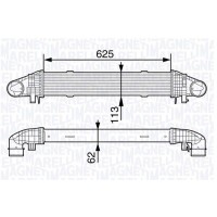 Интеркулер MAGNETI MARELLI 351319203370
