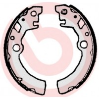 S 79 519 BREMBO Комплект гальмівних колодок