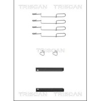 8105 231587 TRISCAN Комплектуючі колодки дискового гальма