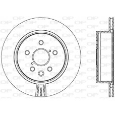 BDR2461.20 OPEN PARTS Гальмівний диск