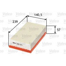 585071 VALEO Повітряний фільтр
