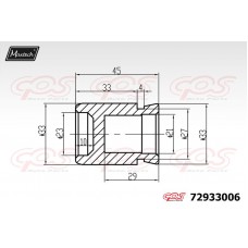 72933006 MAXTECH Поршень корпус скоби гальма