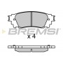 BP3704 BREMSI Комплект гальмівних колодок дисковий гальм