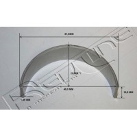 01SU009 RED-LINE Комплект вкладишів