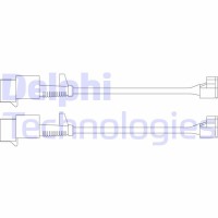 LZ0227 DELPHI Сигналізатор зносу гальмівних колодок